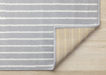 Functional Modern Arches Area Rug - Grey White - 8' X 11'