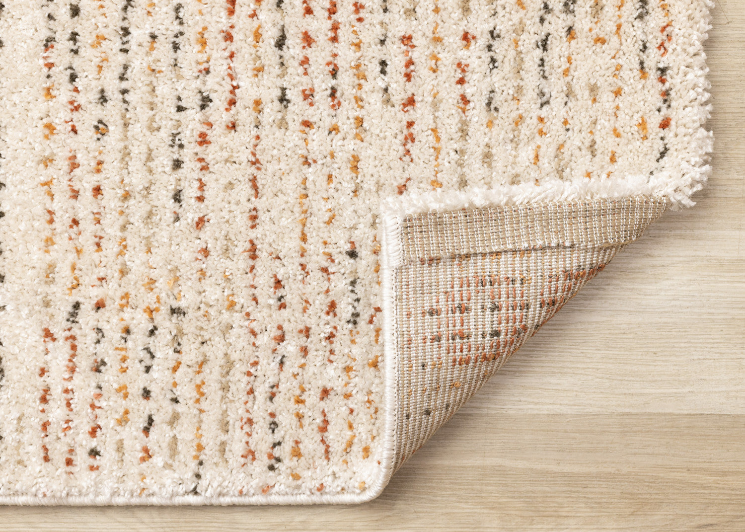 Halle Casual Contemporary Abstract Area Rug - Cream Terra - 5' X 8'