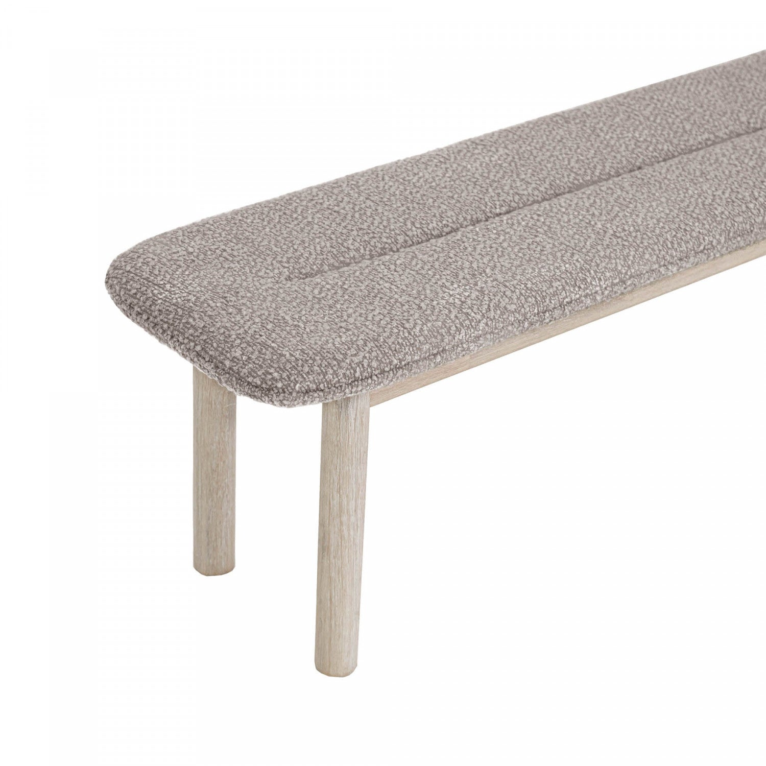 Humbach Bench - Oatmeal/White Washed Natural
