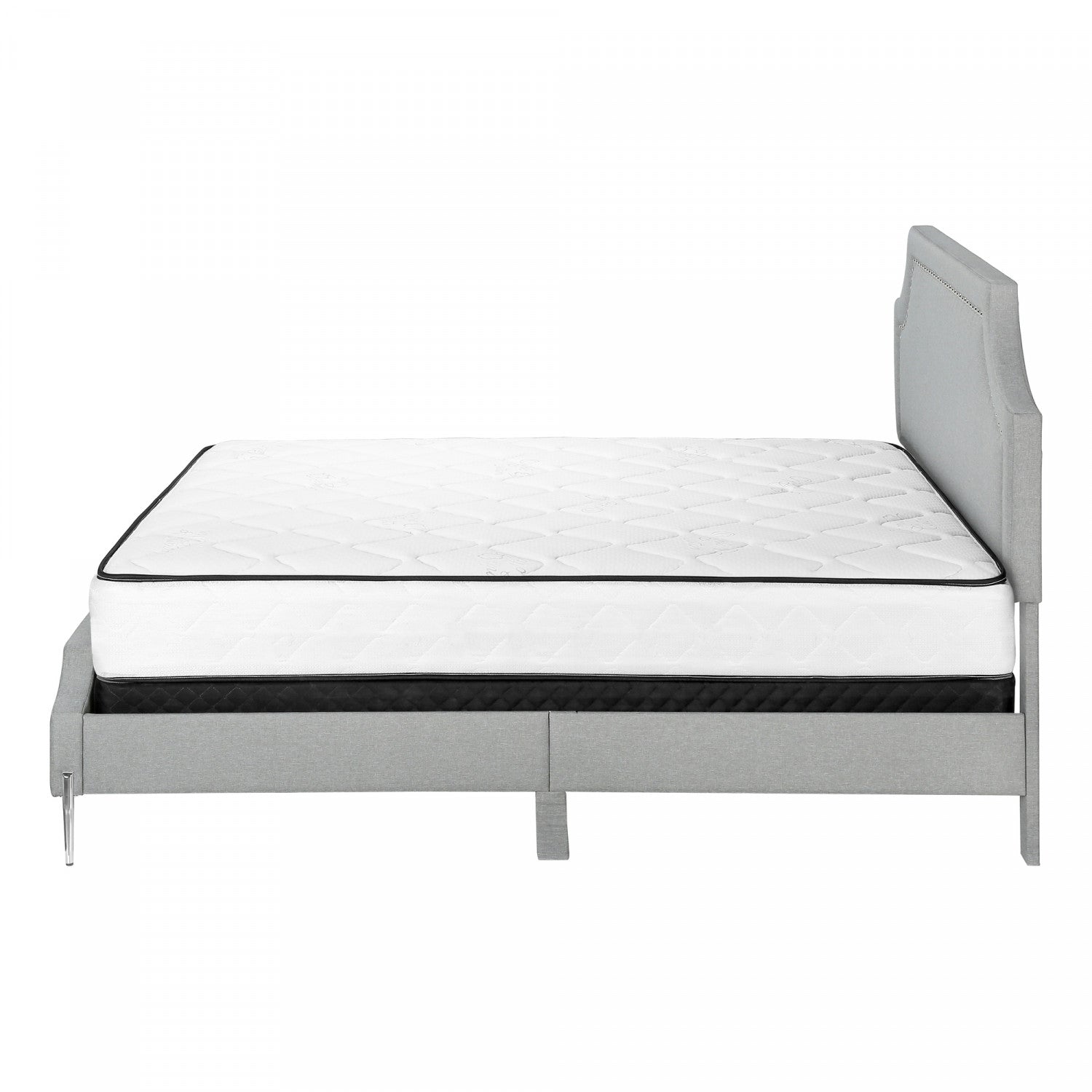 Vivian Queen Bed - Grey