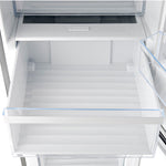 Forno Guardia 23.4" Stainless Steel Bottom Freezer Refrigerator With Right Swing Door (10.8 Cu. Ft.) - FFFFD1778-24RS