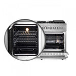 Forno Galiano 48" Stainless Steel French Door Freestanding Dual Fuel Double Oven Range (6.58 Cu. Ft.) - FFSGS6356-48