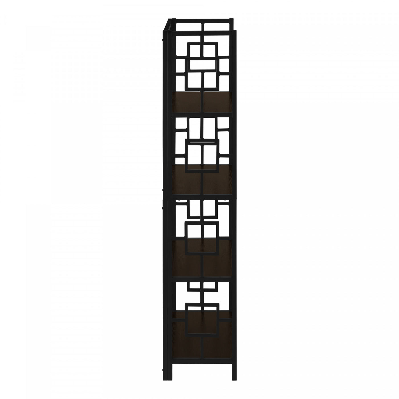 Renna Bookcase - Dark Brown