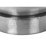Ostra Side Table - Chrome