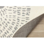 Kids Teddy Bear Area Rug - Cream Grey - 5' X 5' Round
