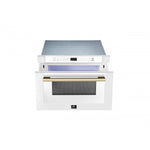 Forno Capoliveri White 24" Built-In Microwave Drawer (1.2 Cu. Ft.) - FMWDR3000-24WHT