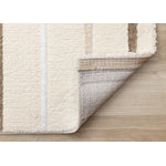 Sasha Soft Modern Lines Area Rug - Cream - 5' X 8'