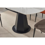 Akira Extendable Dining Table - Snowy White