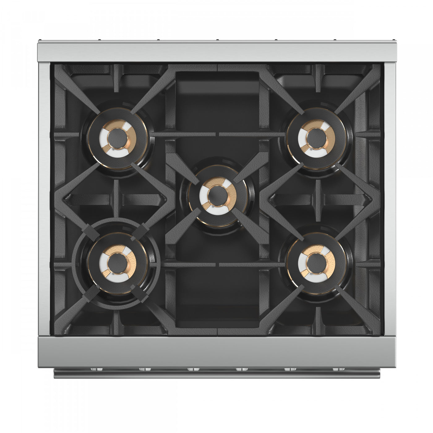 Forno Capriasca 30" Stainless Steel Freestanding Gas Range (4.32 Cu. Ft.) - FFSGS6260-30