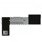 Forno Bulnes Black Countertop Outdoor Kitchen with 40" 84,000 BTU BBQ and Beverage Centre - FODKT2520BLK