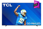 TCL 115" QM8 Series 4K UHD HDR QD-Mini LED Smart TV with Google TV – 115QM891G