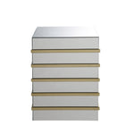 Carlin Mirror End Table