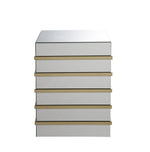 Carlin Mirror End Table
