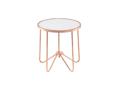 Albans Glass End Table