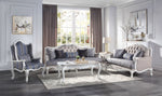 Uppsala Marble Sofa Table - White
