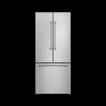Thor Kitchen - Gordon Ramsay Collection 30" 17.5 Cu. Ft. Stainless Steel Counter-Depth French Door Refrigerator with Ice Maker - RF3017FFD99