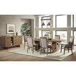 Landmark Upholstered Dining Chair - Brown, Beige