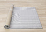 Functional Modern Arches Area Rug - 5' X 8' - Grey/White