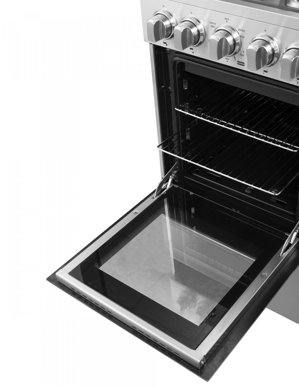 Forno Lamazze 20" Stainless Steel Freestanding Gas Range (2.05 Cu. Ft.) - FFSGS6265-20