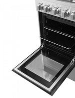 Forno Lamazze 20" Stainless Steel Freestanding Gas Range (2.05 Cu. Ft.) - FFSGS6265-20