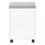 Solvi Filing Cabinet - White