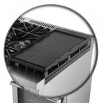 Forno Lazio Stainless Steel Dual Fuel Range with True Convection and Air Fry (4.32 Cu. Ft.) - FFSGS6196-30