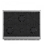 Forno Marco 36" Stainless Steel Freestanding Gas Range (5.36 Cu. Ft.) - FFSGS6277-36