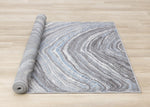 Functional Modern Area Rug - 7' X 10' - Blue/Grey