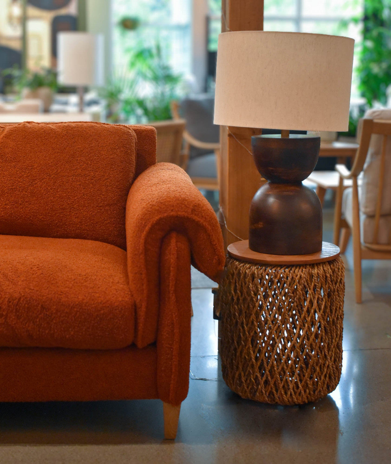 Bayan Knut Side Table - Brown