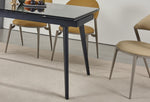 Makena Extendable Dining Chair - Black