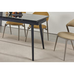 Makena Extendable Dining Chair - Black