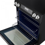 Forno Donatello Black Slide-in Induction Range with True Convection (5.0 Cu. Ft.) - FFSIN0905-30BLK