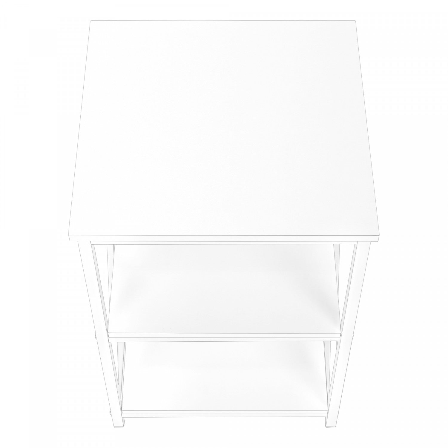 Miren Side Table - White