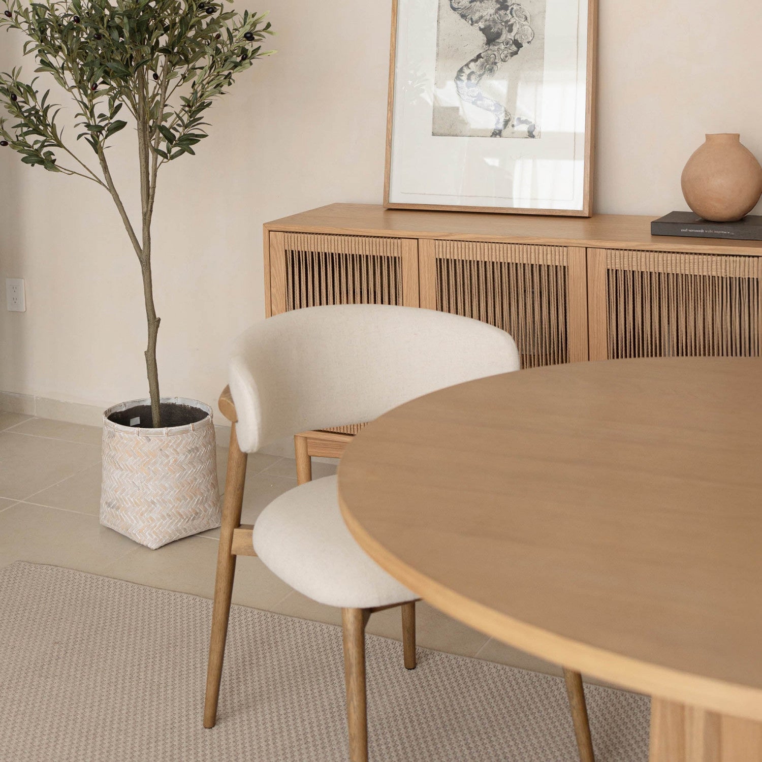 Veyda Dining Chair - Savile Flax