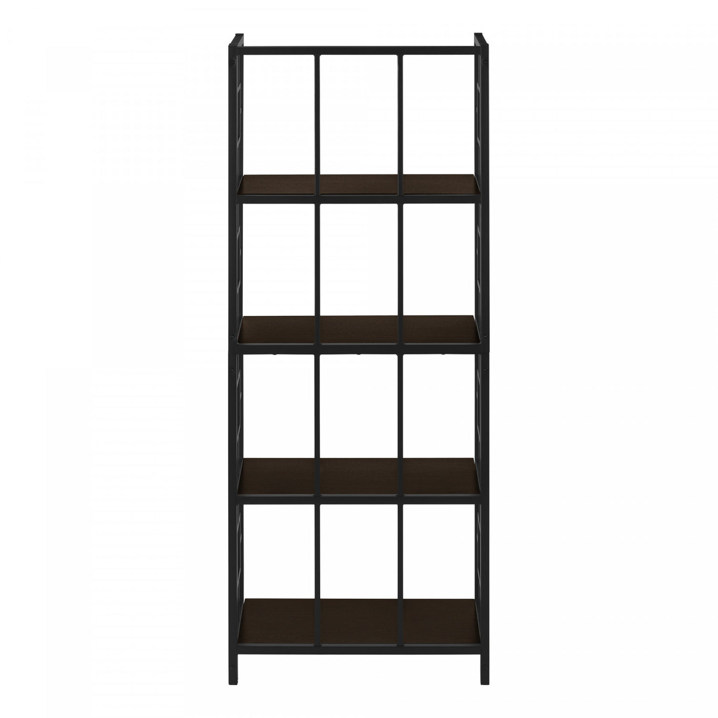 Renna Bookcase - Dark Brown
