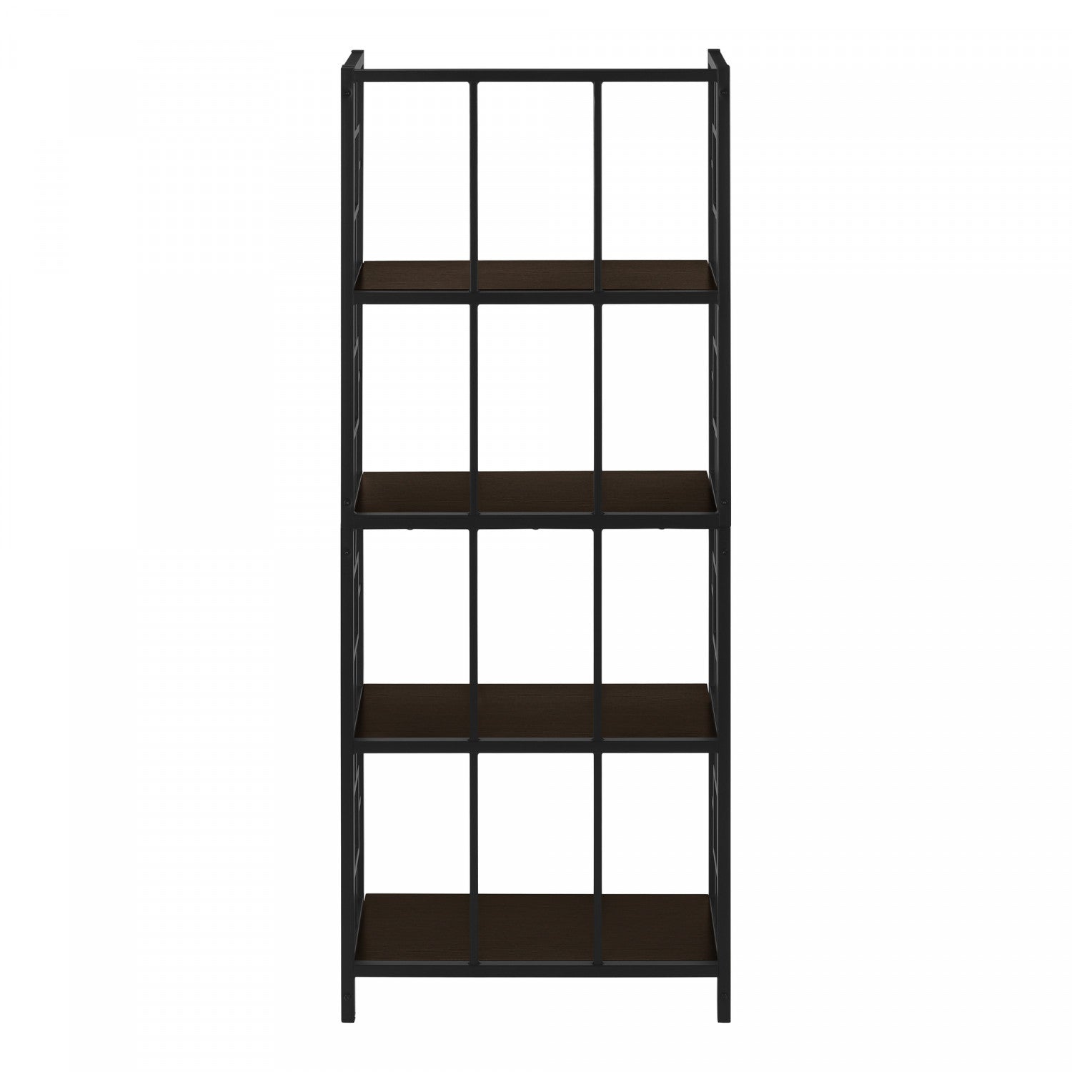 Renna Bookcase - Dark Brown