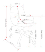 Pascal Office Chair - Grey