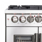 Forno Massimo Stainless Steel French Door Dual Fuel Range with True Convection (4.32 Cu. Ft.) - FFSGS6325-30