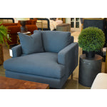 Gavrin Round Side Table With Handle - Dark Grey