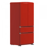 Forno Luigi 33" 18 Cu.Ft. Red French Door Refrigerator - FFFFD1791-33RED