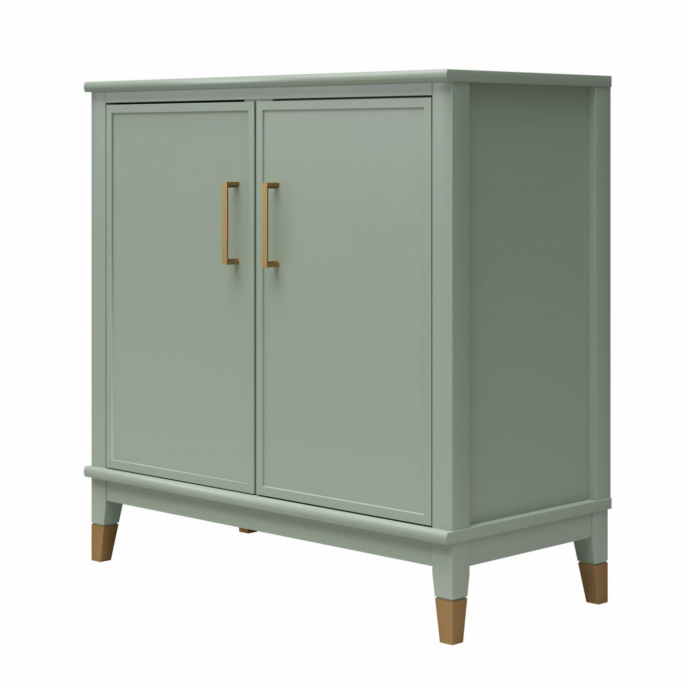 Westerleigh 2-Door Accent Cabinet - Pale Green