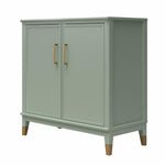 Westerleigh 2-Door Accent Cabinet - Pale Green