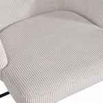Celon Counter Stool - Corduroy White - Set Of Two