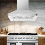 Forno Orvieto Stainless Steel 48" 1200 CFM Wall Mounted Range Hood - FRHWM5094-48