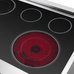 Forno Massimo 36" Stainless Steel French Door Electric Range with True Convection and Air Fry (5.36 Cu. Ft) - FFSEL6955-36