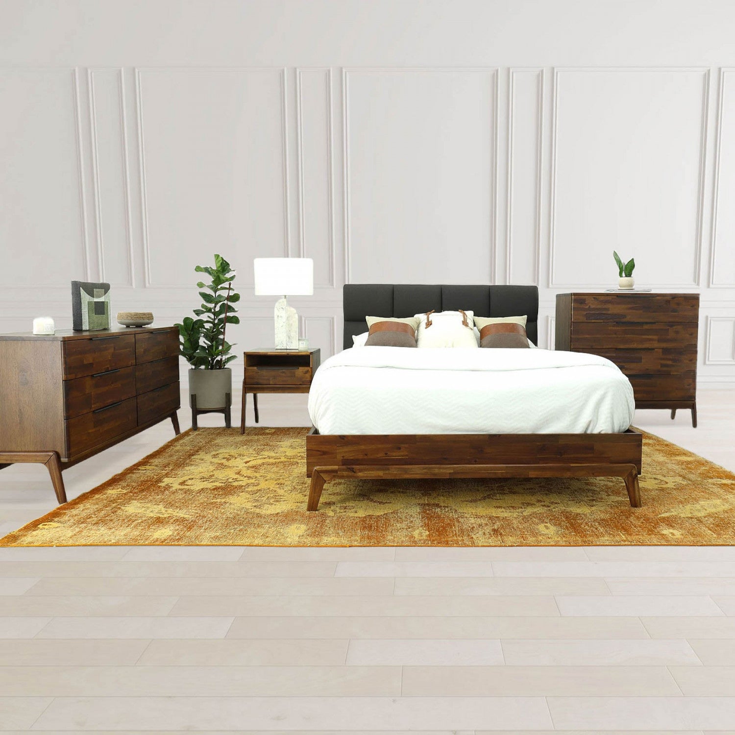 Thomaa Nightstand - Brown