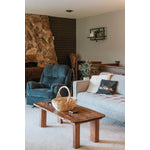 Bayan Metal Frame Wall Box I - Teak
