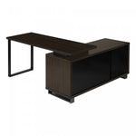 Runo Desk - Espresso Brown