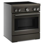 KitchenAid Black Ore Slide-In Electric Range (4.1 cu. ft.) - KFIS930SBE