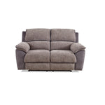 Vandelay Reclining Sofa, Loveseat and Chair Set - Grey and Brown